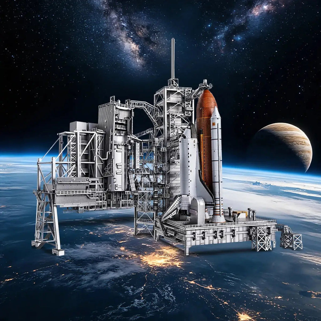 LC-39 Launch Pad 3D Metal Puzzle Kit – Advanced DIY Building Model for Adults Model to assemble