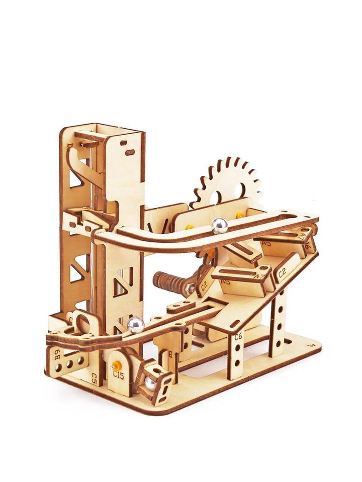 Spiral Marble Run Model to assemble