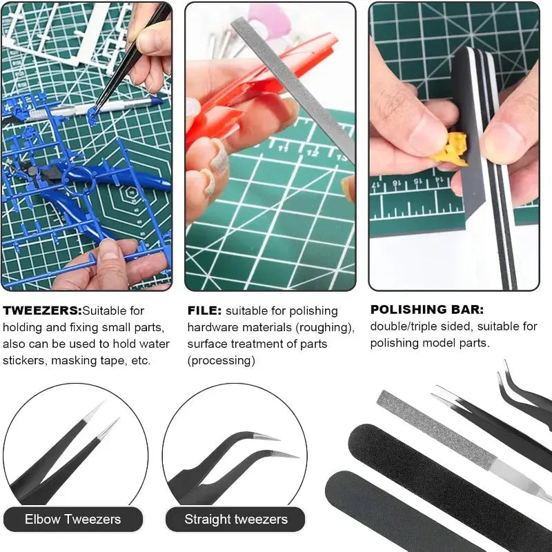 DIY Model Making Starter Tool Kit - Model to assemble