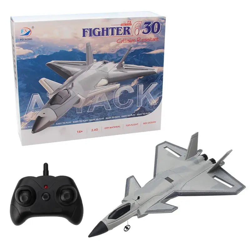 SU-35 RC Fighter Jet Foam Glider – 2.4G Remote Control Fixed Wing Airplane for Kids & Hobbyists - Model to assemble
