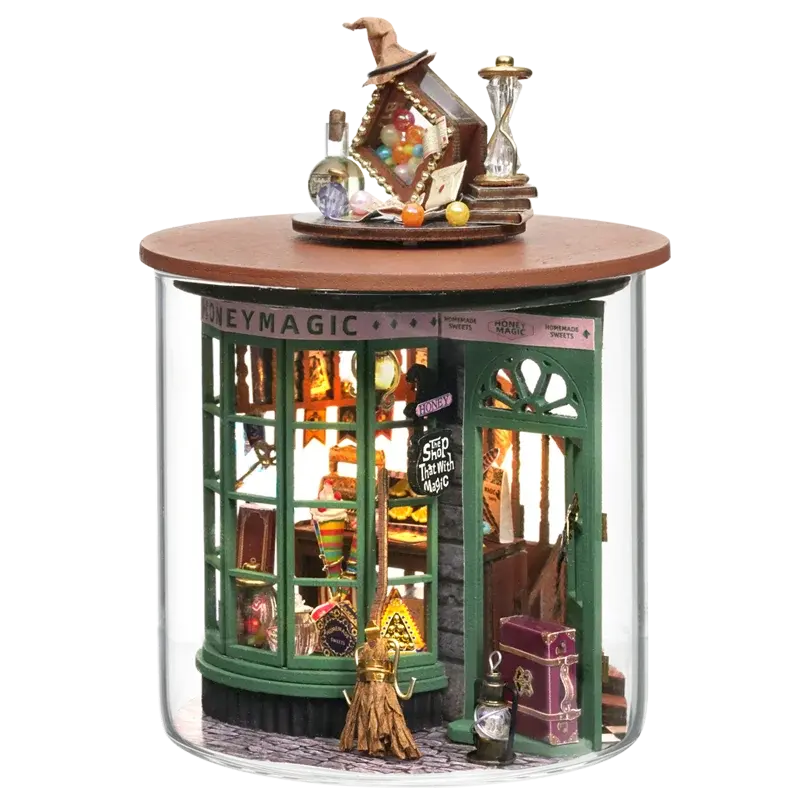 Mini doll house room models - Model to assemble