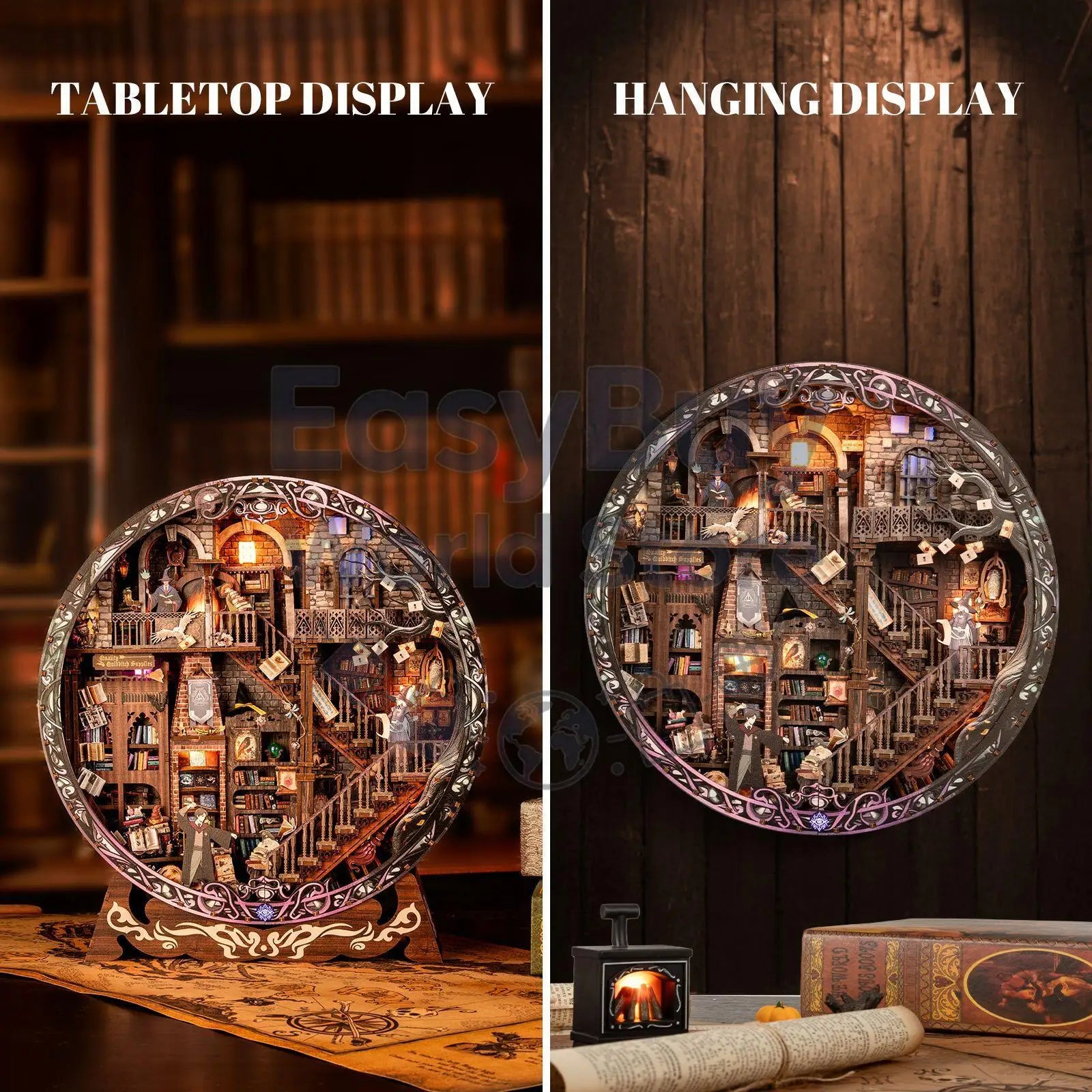 wizards world (with Light) - Model to assemble