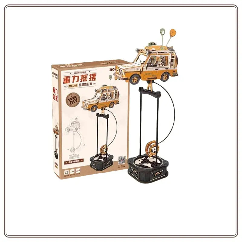 Gravity Swinging Blocks - Model to assemble