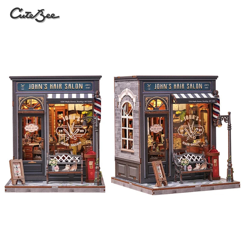 Japan Style Book Nook - Model to assemble