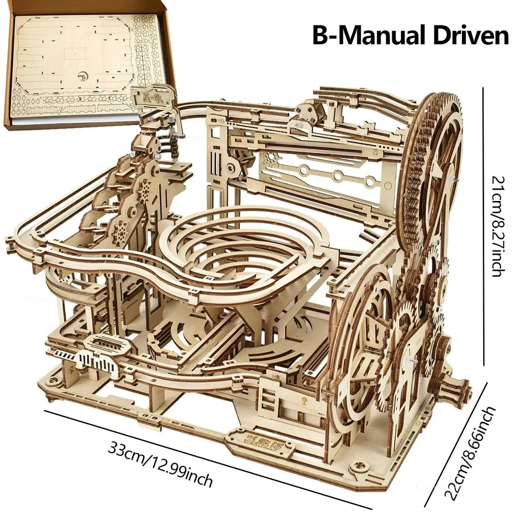 Rolling Ball Track Model Kits - Model to assemble