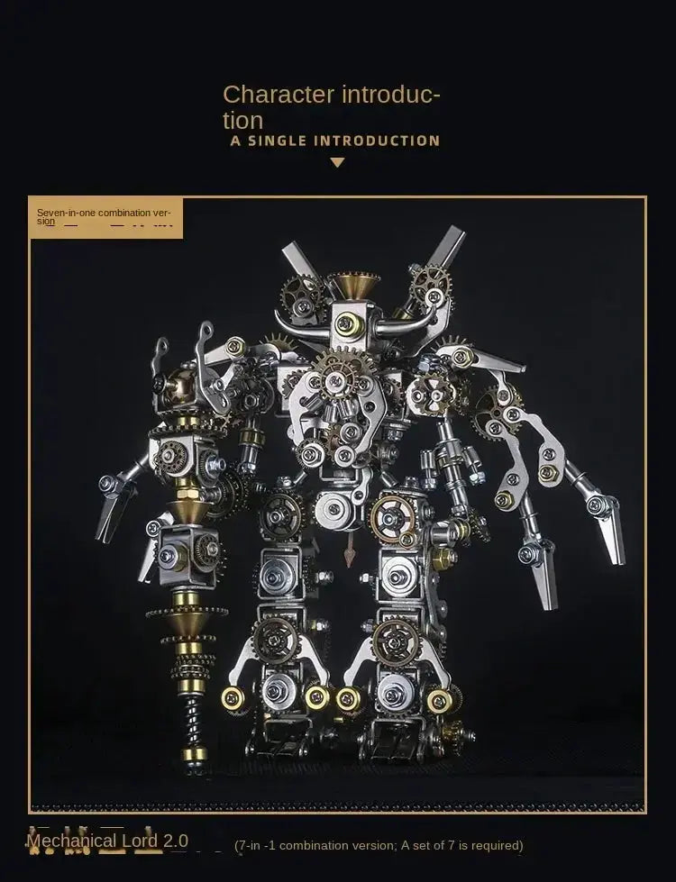 Warriors Metal Model Kit - Model to assemble