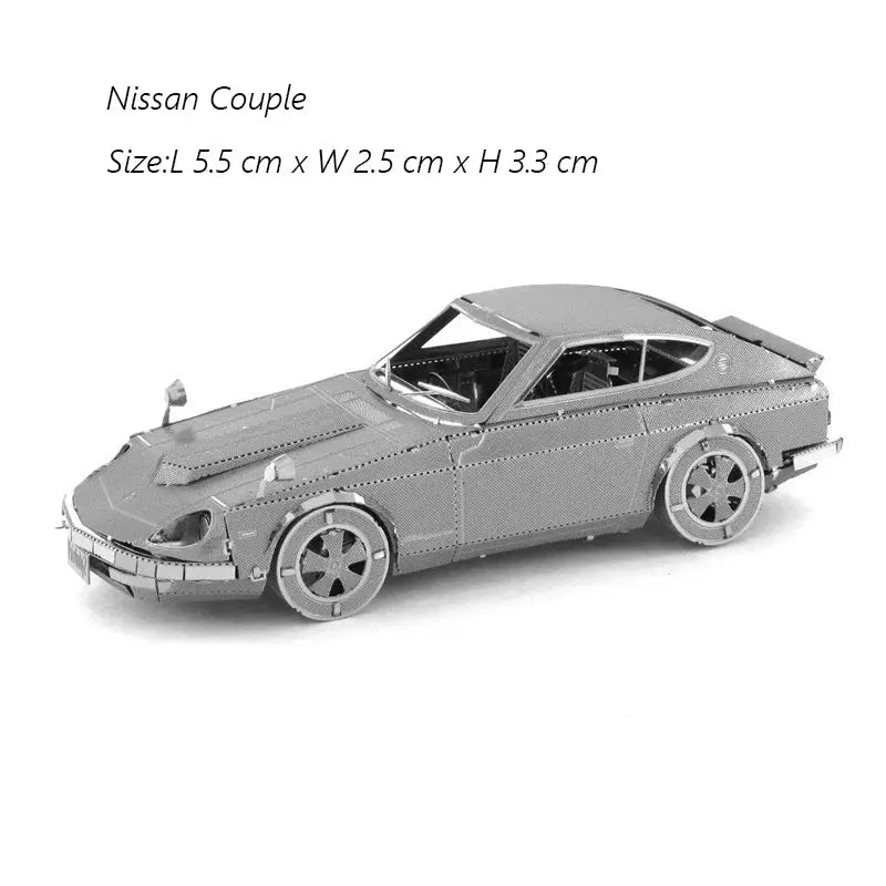 Vehicles 3D Metal Puzzles - Model to assemble