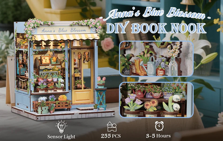 Japan Style Book Nook - Model to assemble