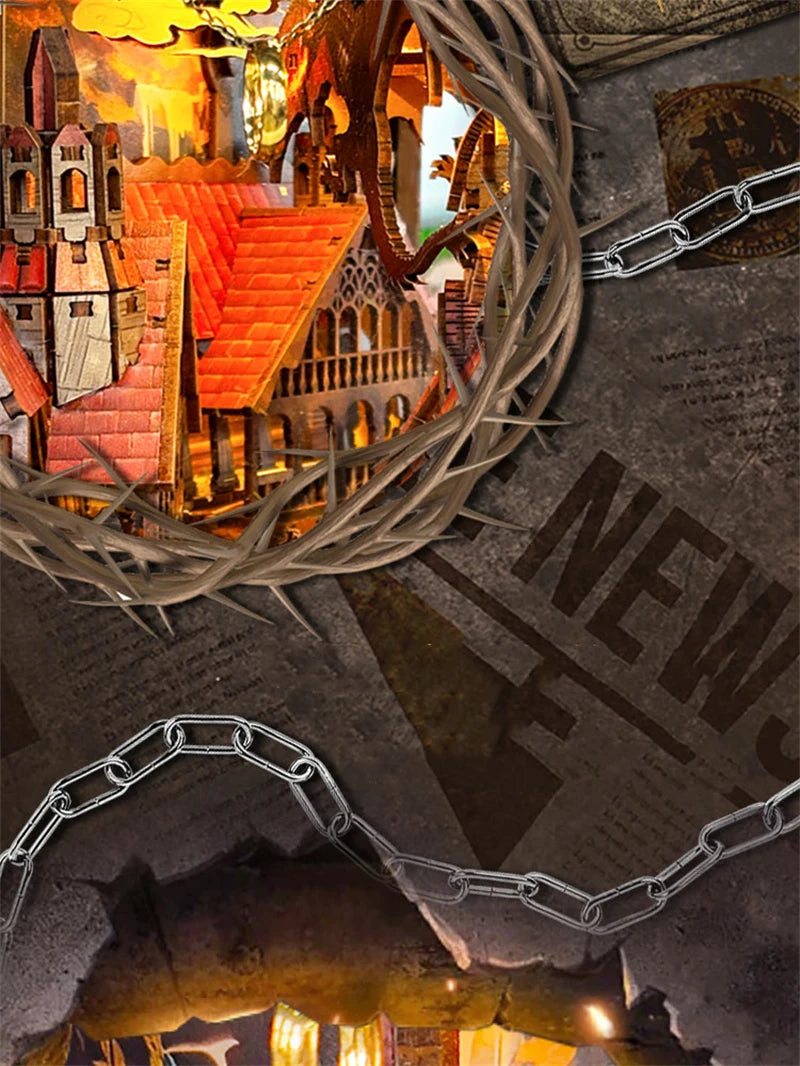 The Lord of the Rings Book Nook - Model to assemble