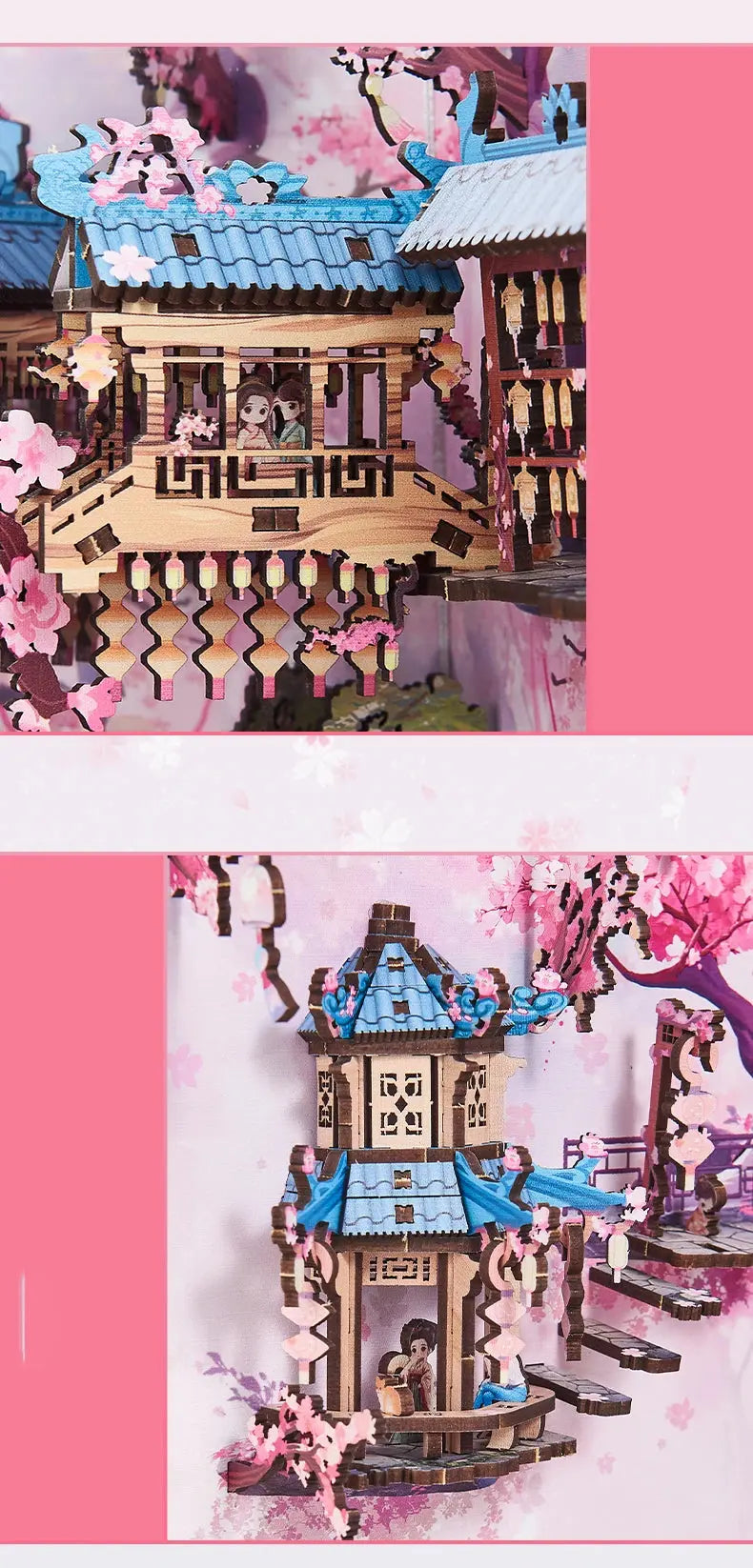 Sakura Book Nook - Model to assemble