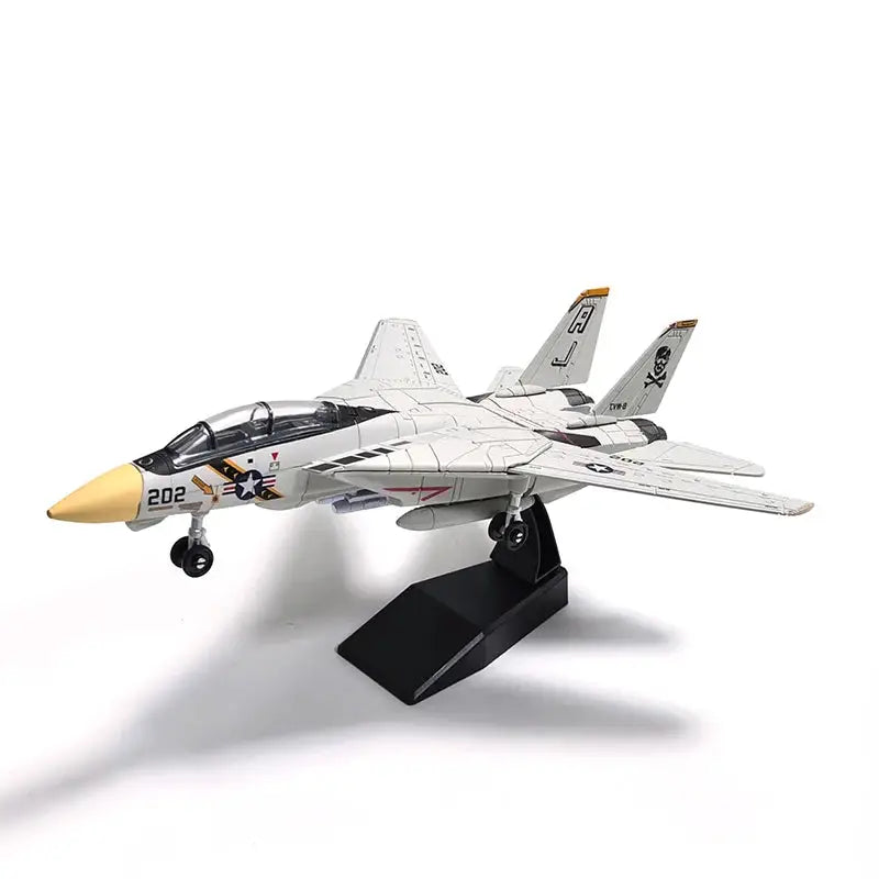 F-14 Tomcat Fighter Jet Building Block Set – Military Aircraft DIY Model Kit for Teens & Adults Model to assemble