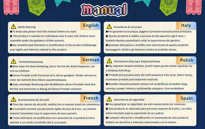 Plaza de los Muertos book nook - Model to assemble