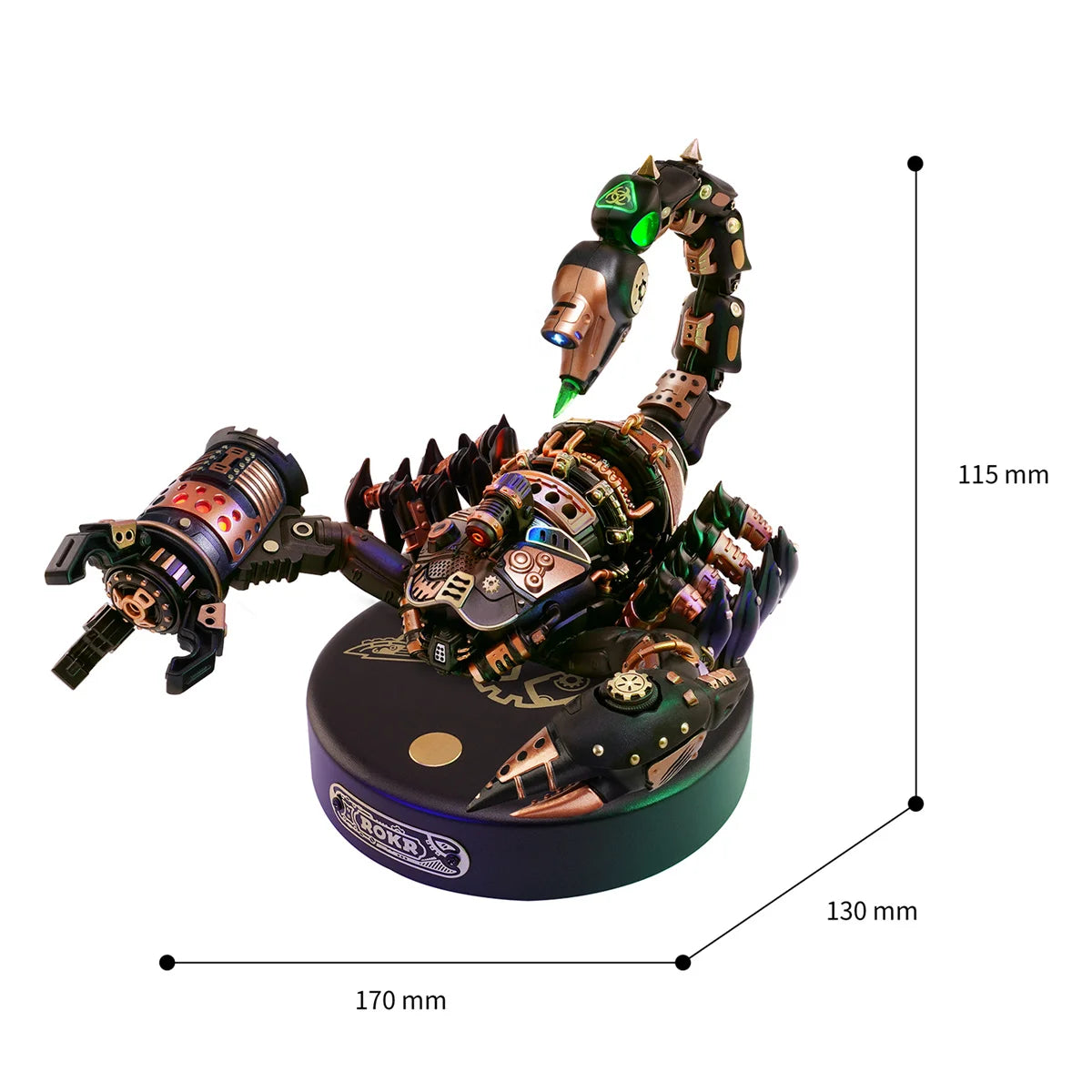Emperor Scorpion with LED Light - Model to assemble