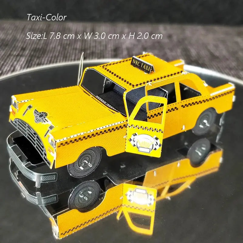 Vehicles 3D Metal Puzzles - Model to assemble
