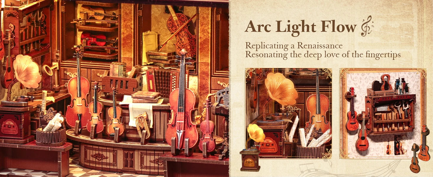 Japan Style Book Nook - Model to assemble