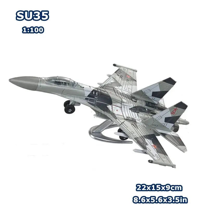 1/72 Scale Fighter Jet 3D Puzzle Model Kit – DIY Assembly Plastic Aircraft Collectible Display - Model to assemble