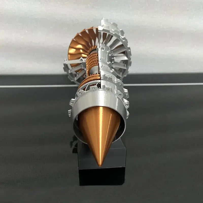 TR900 Turbofan Jet Engine Model Kit – 27cm DIY Electric Assembly Aviation Engine Toy - Model to assemble