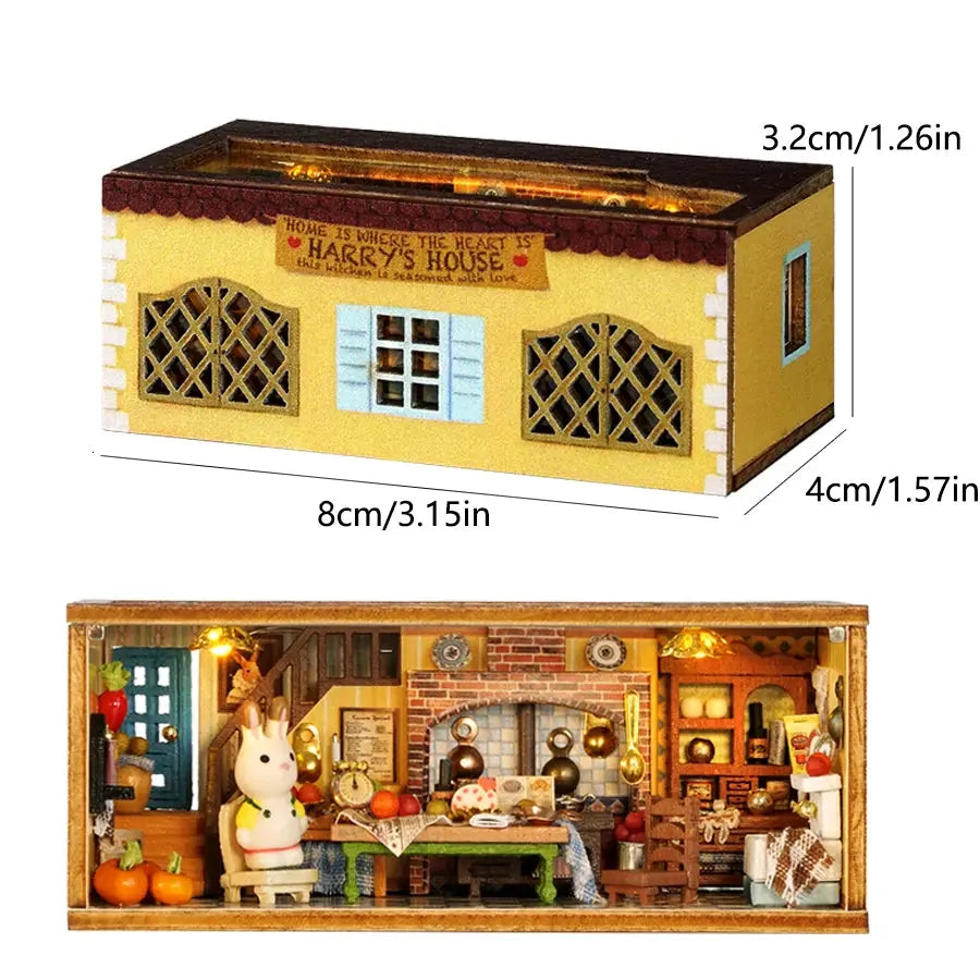 Doll Houses - Model to assemble