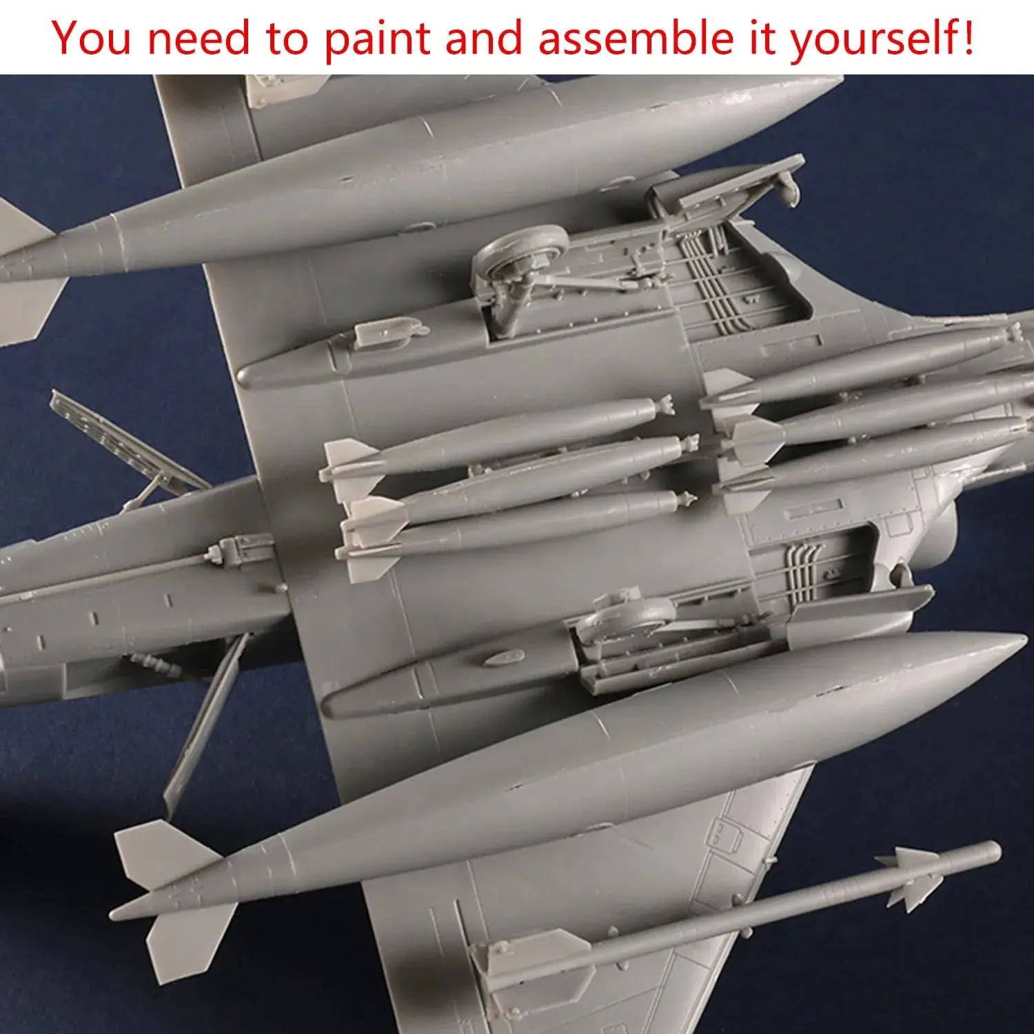 A-4C Skyhawk Attack Aircraft Model Kit 1/48 Scale – Unassembled Plastic Military Jet with Detailed Accessories - Model to assemble