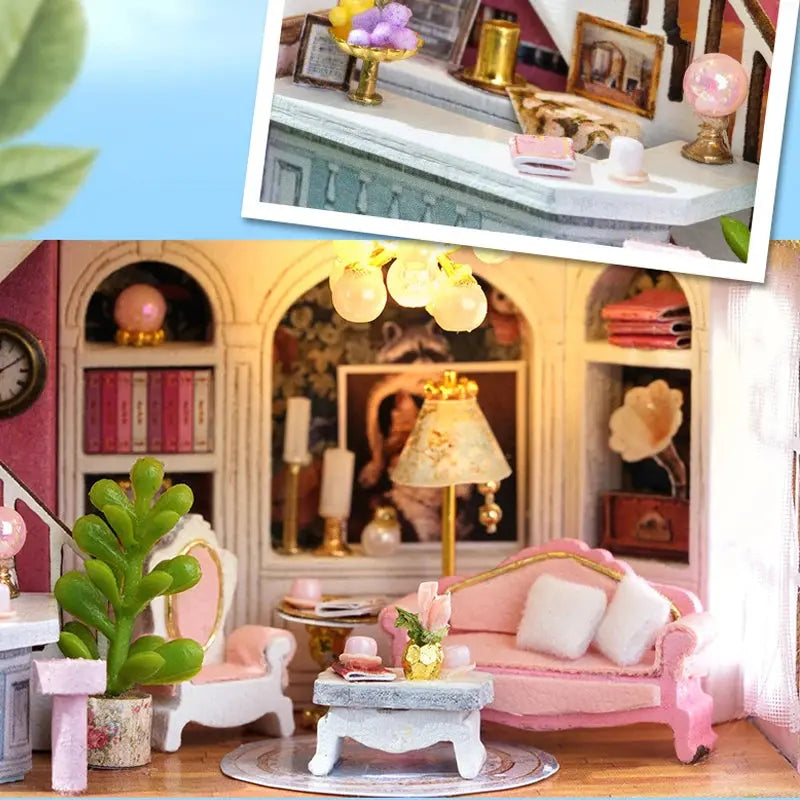 Magnificent Architectural miniature house - Model to assemble