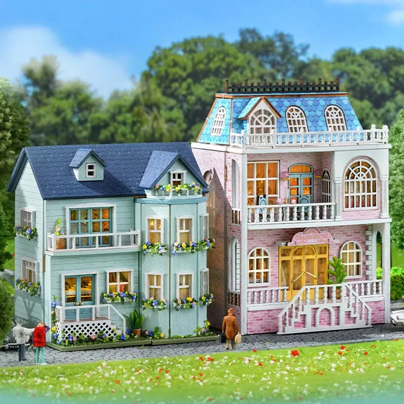 Magnificent Architectural miniature house - Model to assemble