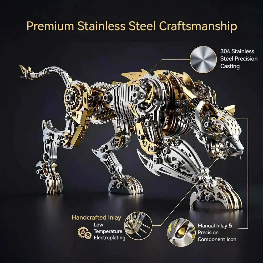 Metal Cheetah Assembly Model - Model to assemble