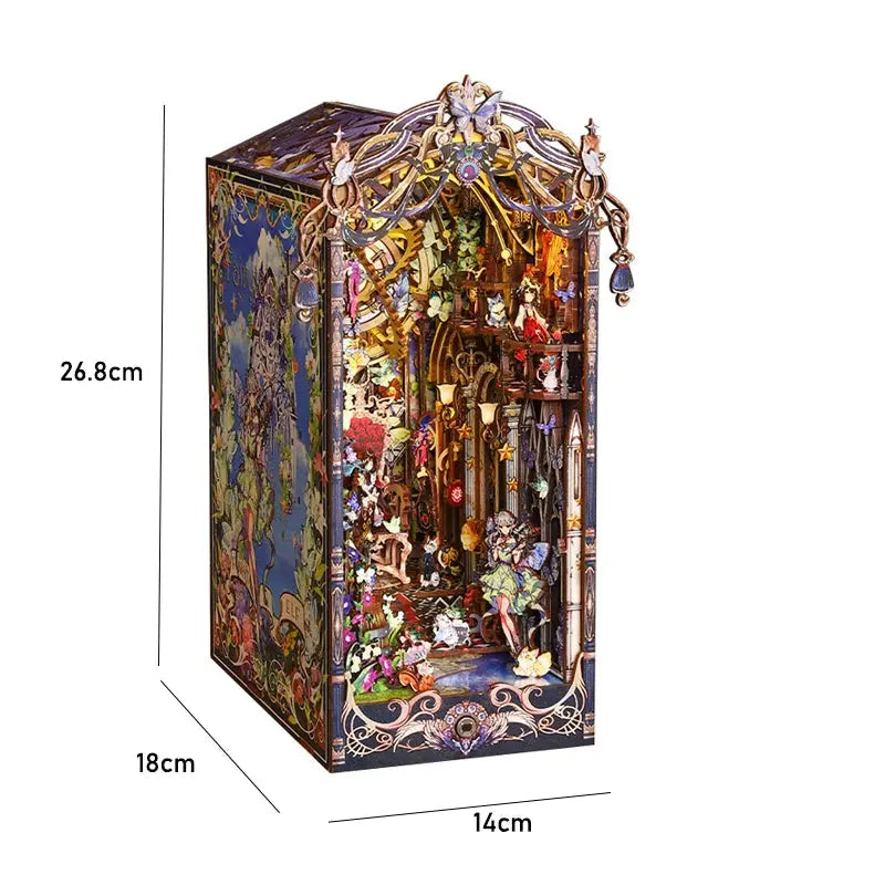 DIY bookend Kits With LED Light - Model to assemble