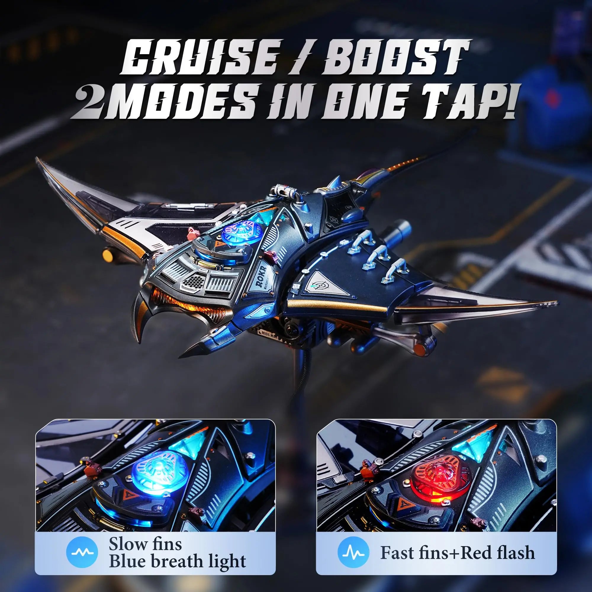 Manta Ray Mechanical - Model to assemble