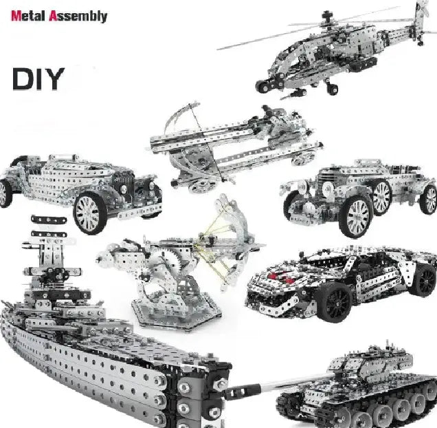 Metal vehicles & fighters Models to Assemble Model to assemble