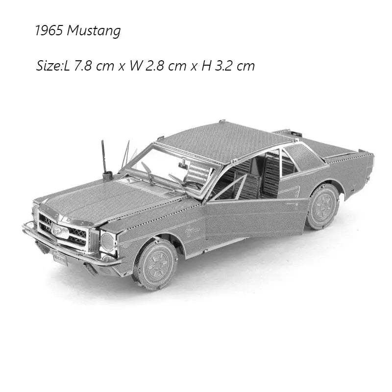 Vehicles 3D Metal Puzzles - Model to assemble