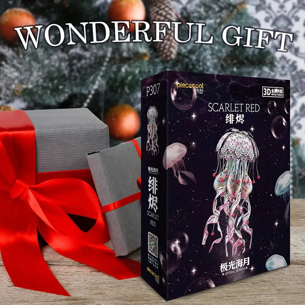 Jellyfish Metal Model Kit - Model to assemble