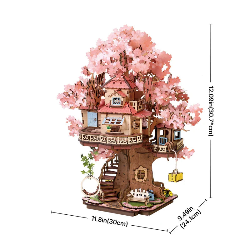 Sakura Tree House - Model to assemble