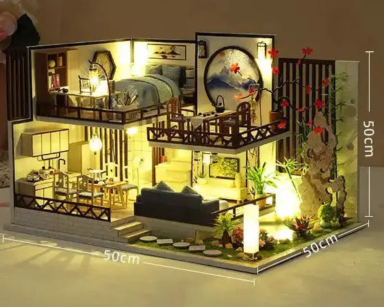 Wooden Miniature House - Model to assemble