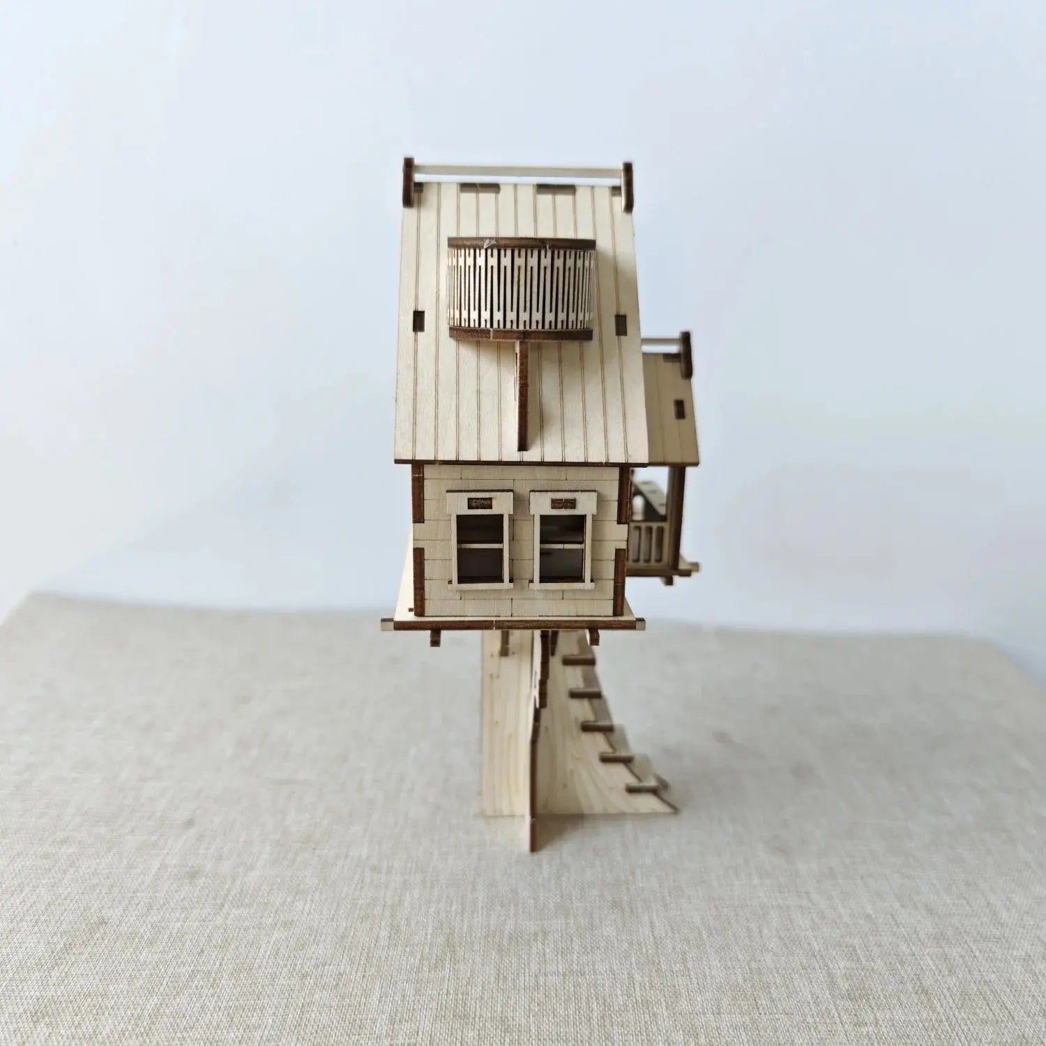 Wooden House 3D Puzzle - Model to assemble