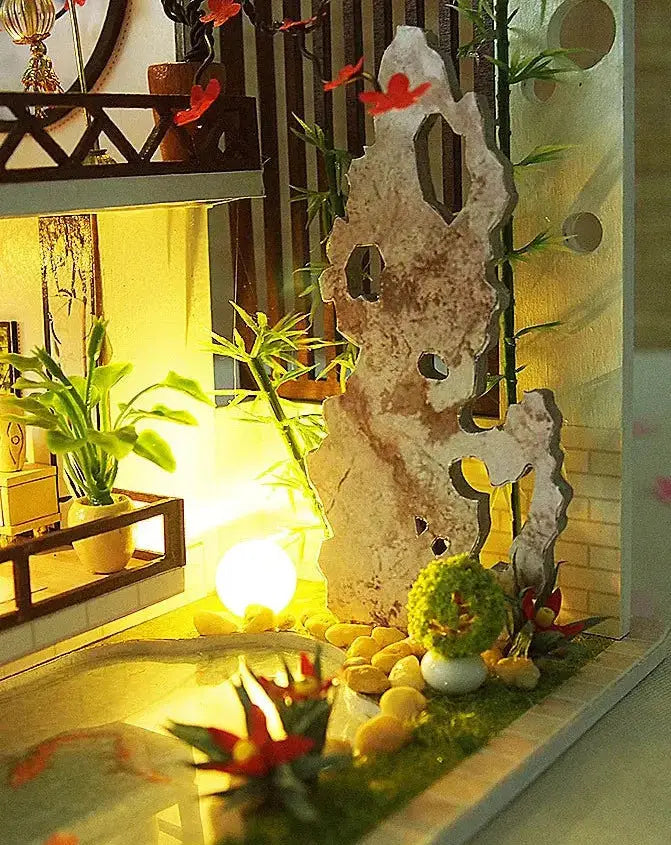 Wooden Miniature House - Model to assemble