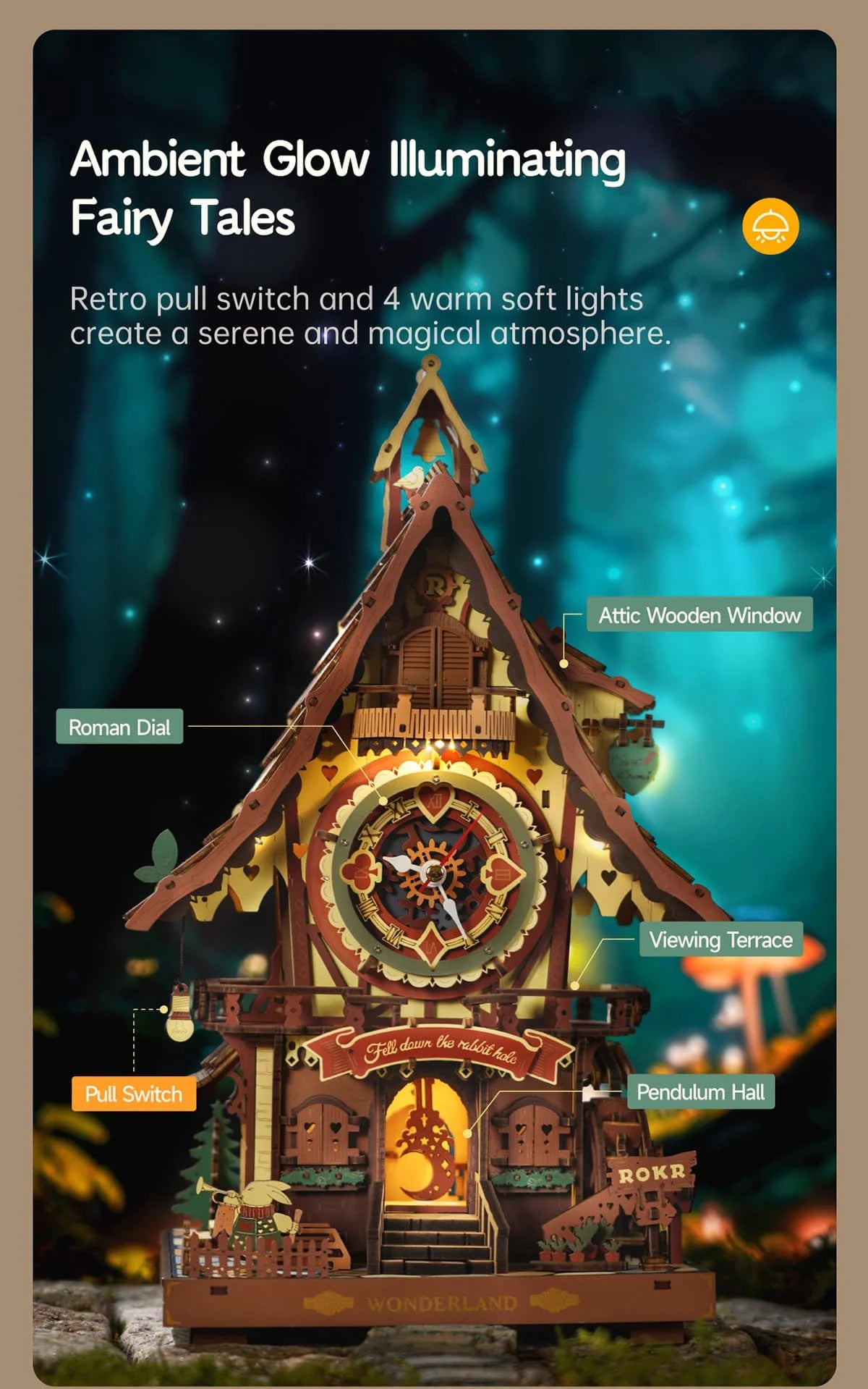 Cuckoo Clock Mechanical - Model to assemble