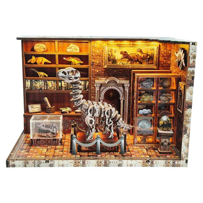 Dinosaur Research Institute Dollhouse - Model to assemble