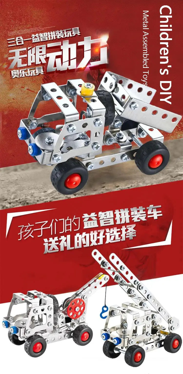 3 in 1 Vehicle Model to assemble