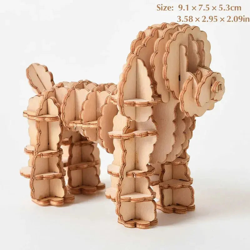 3D DIY Wooden Puzzle Models Model to assemble