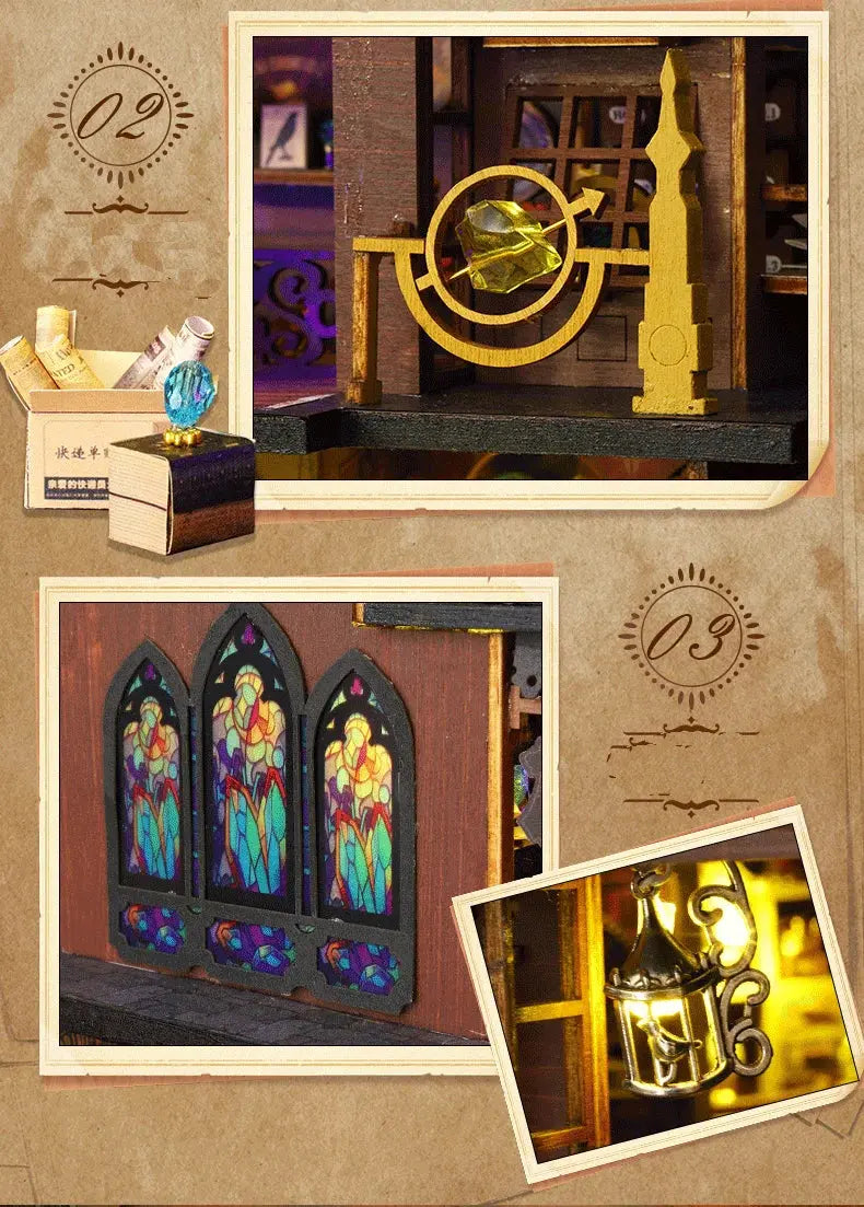 Magic Treasure Doll House - Model to assemble