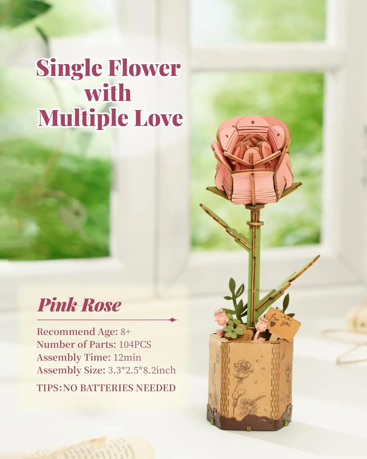 Flowers Bouquet - Model to assemble