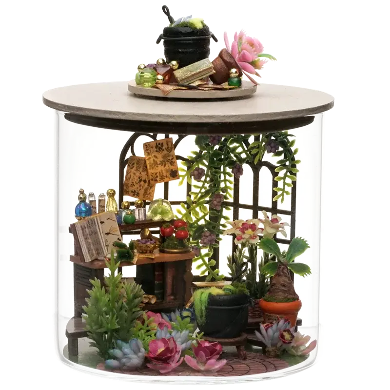 Mini doll house room models - Model to assemble