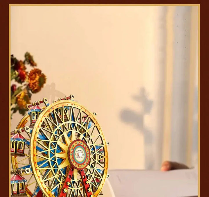 Century Ferris Wheel Music Box Doll Houses - Model to assemble