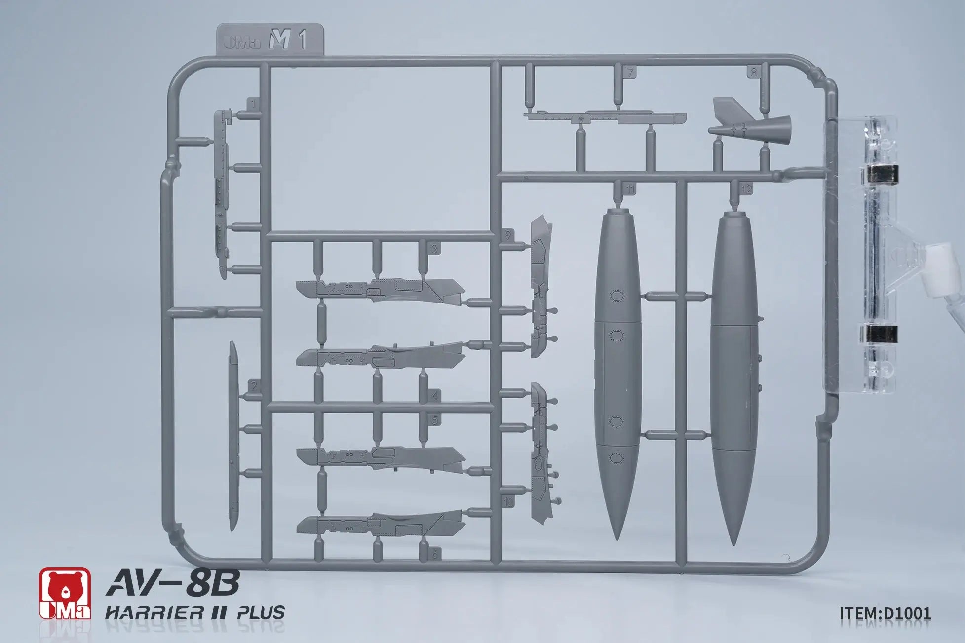 AV-8B Harrier II Plus Attack Aircraft Model Kit 1/48 Scale – USMC Military Jet DIY Assembly - Model to assemble