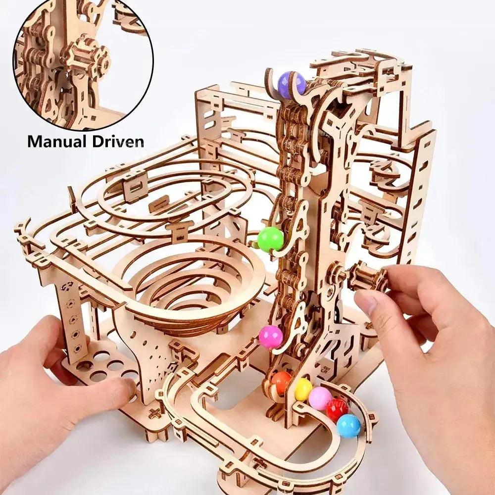 Marble Run Set DIY Assemble Building Model - Model to assemble
