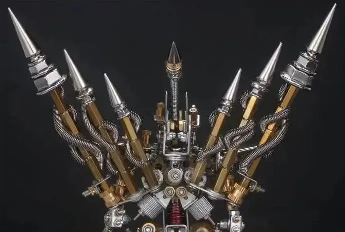 Guan Yu Metal Model Kit – 3D Mechanical Warrior Puzzle DIY Assembly Toy & Desk Ornament - Model to assemble