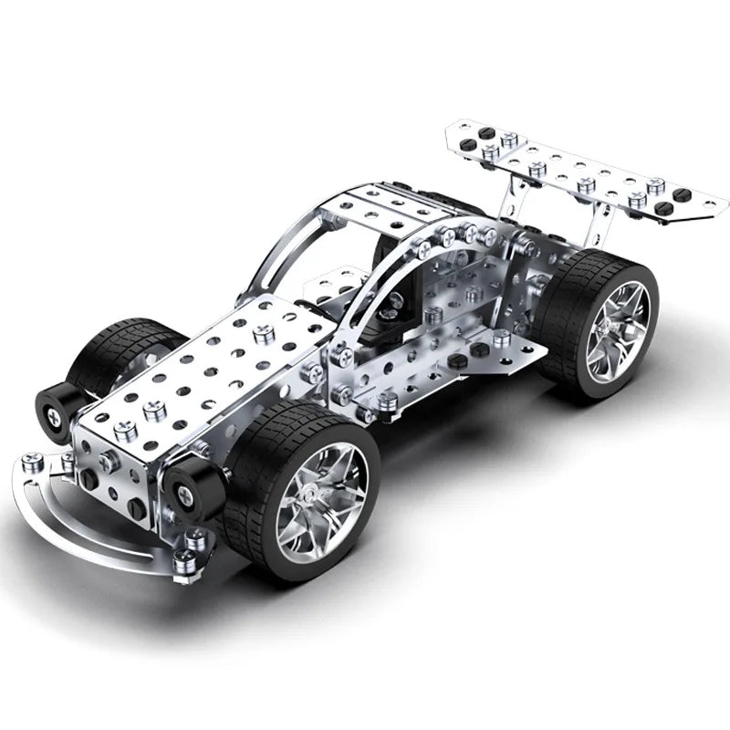 Racing Off-road Vehicle Model Screws And Nuts Disassembly