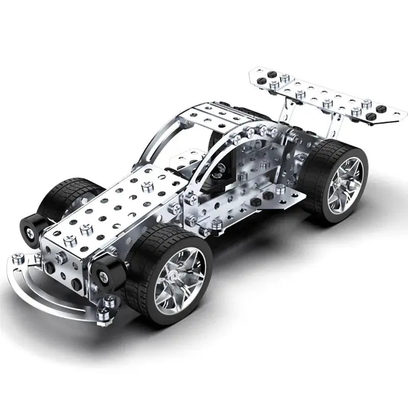 Racing Off-road Vehicle Model Screws And Nuts Disassembly Model to assemble