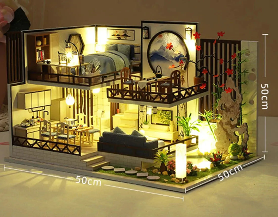 Wooden Miniature House - Model to assemble