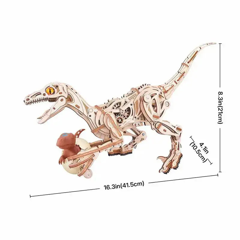 Velociraptor Dinosaur Mechanical Walking
